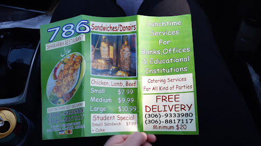 Photo of 786 Shawarma - 234 Primrose Dr, Saskatoon, SK S7K 6Y6